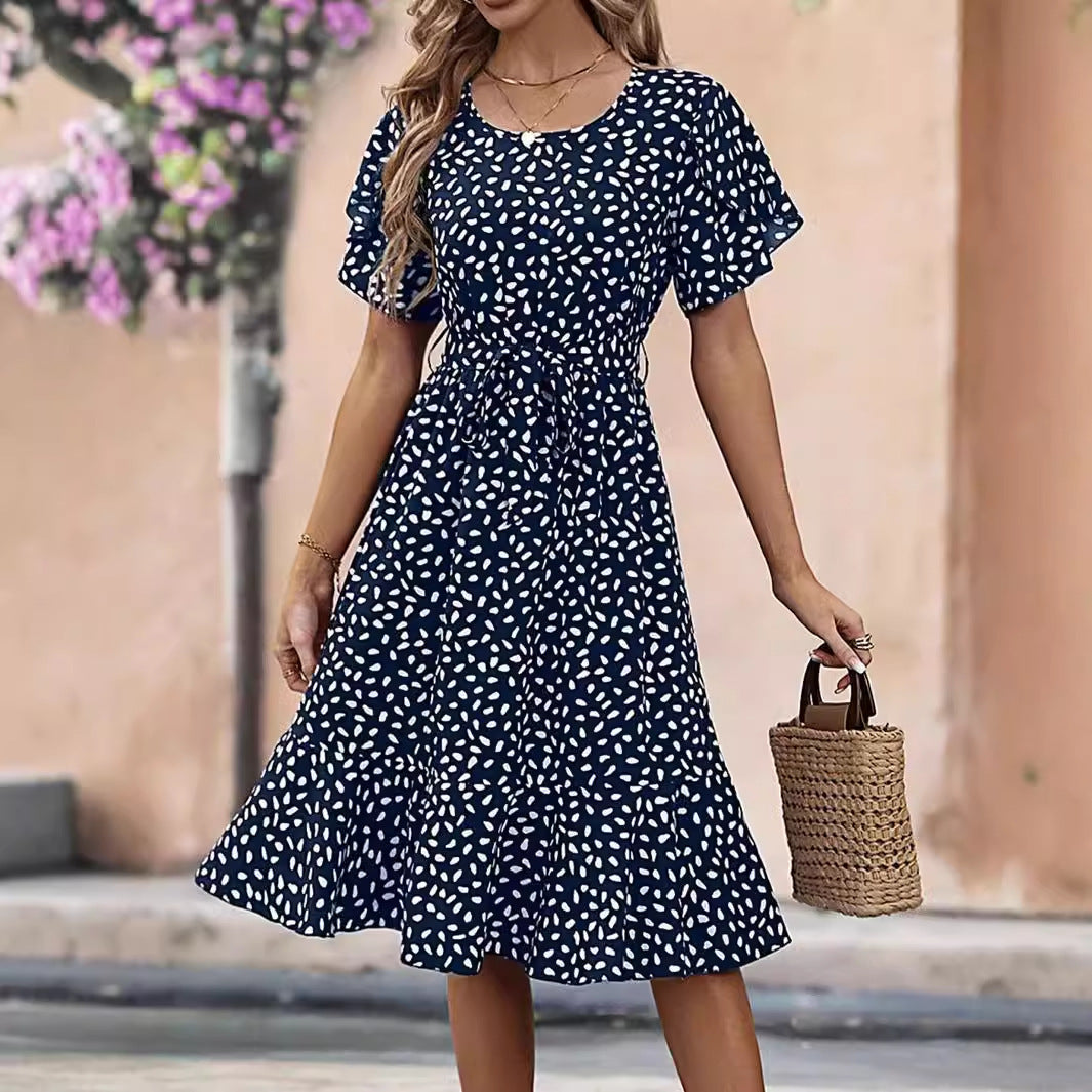 Special Offer European And American New Printing Dress