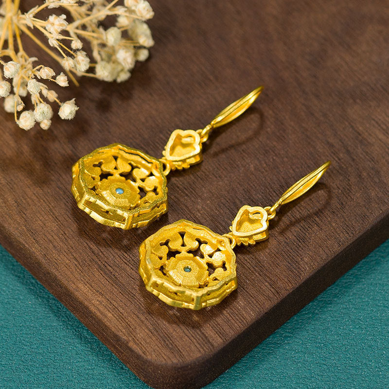 Ethnic Style Elegant Retro With Cheongsam Earrings