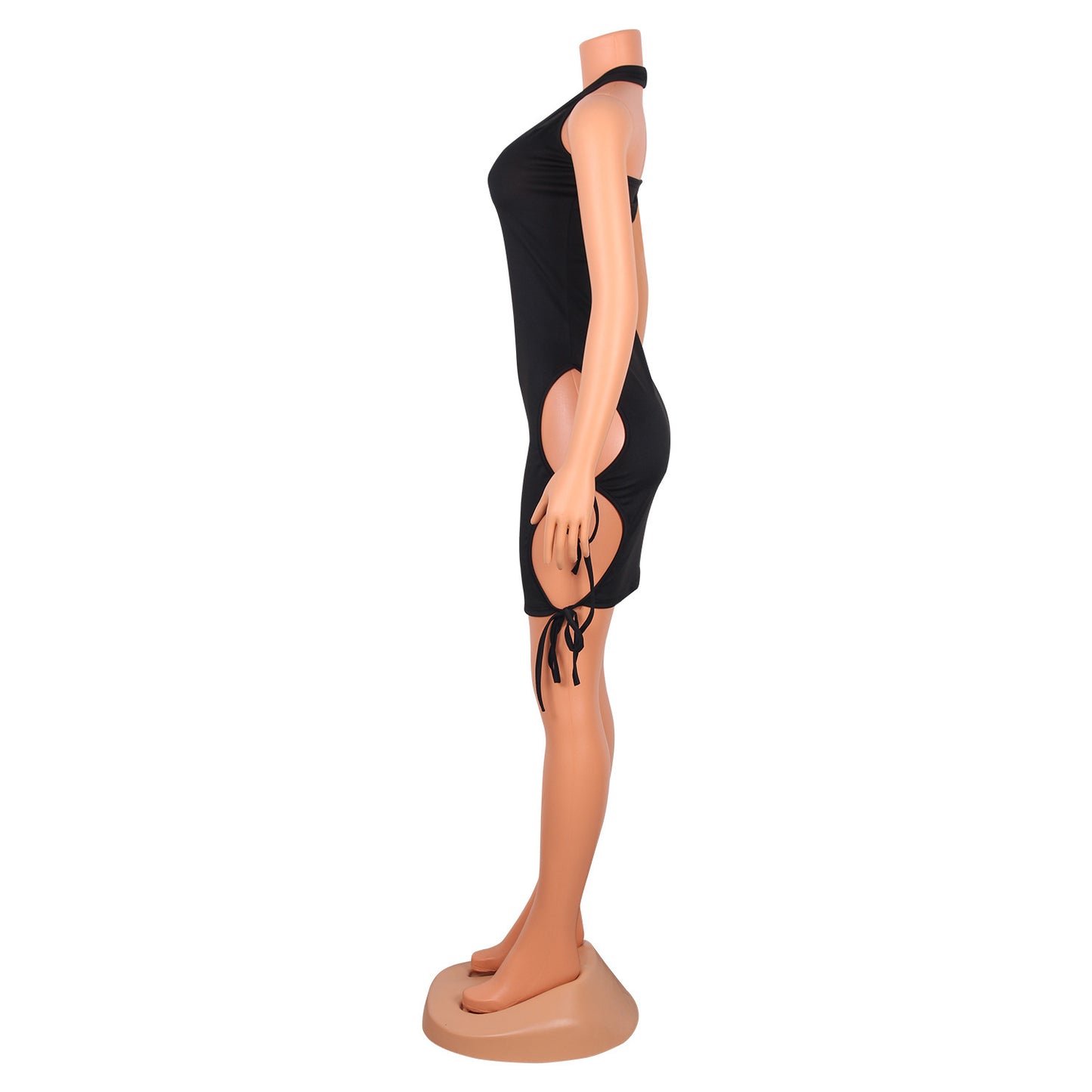 Sexy Ladies Halter Neck Strap Halter Ladies Dress
