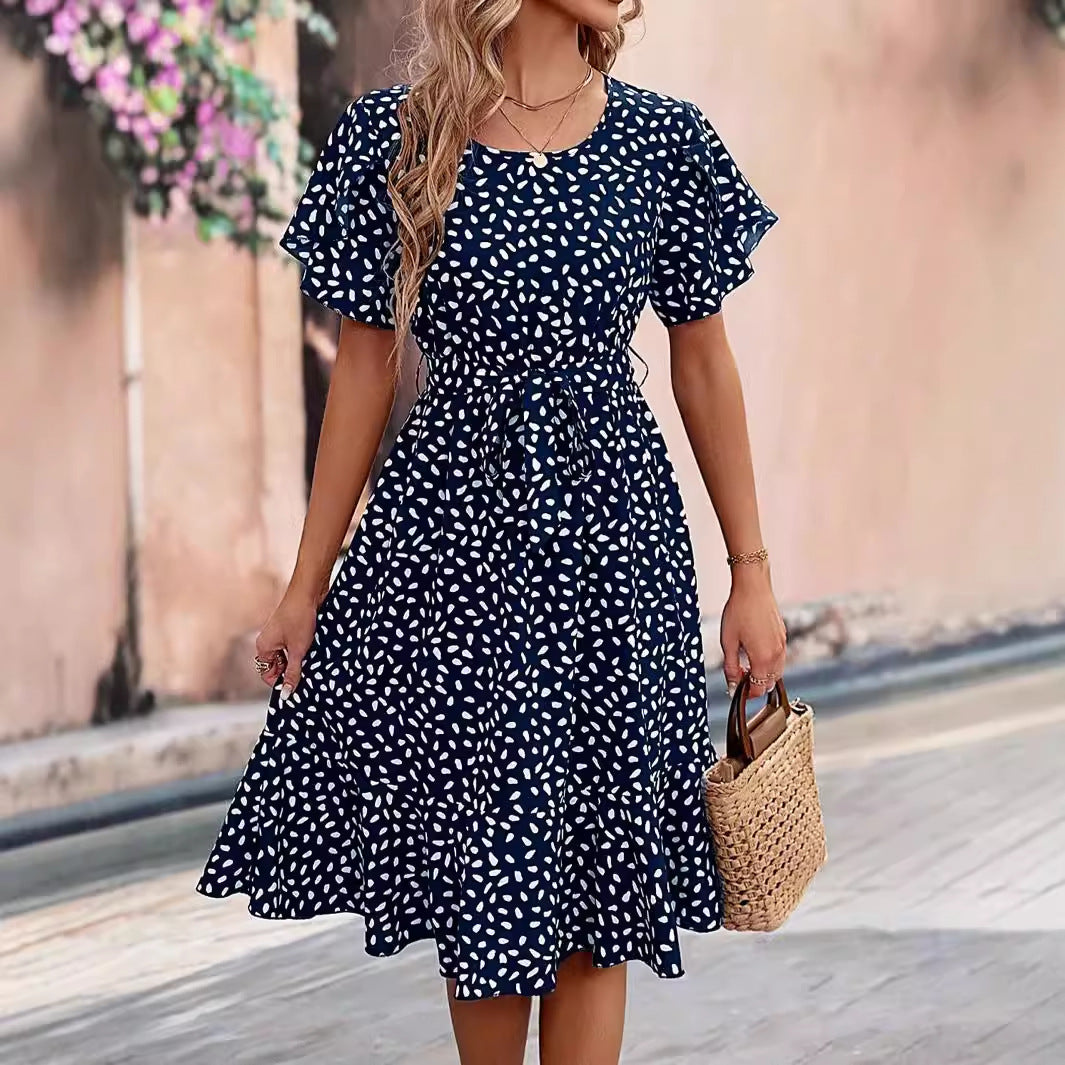 Special Offer European And American New Printing Dress