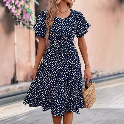 Special Offer European And American New Printing Dress