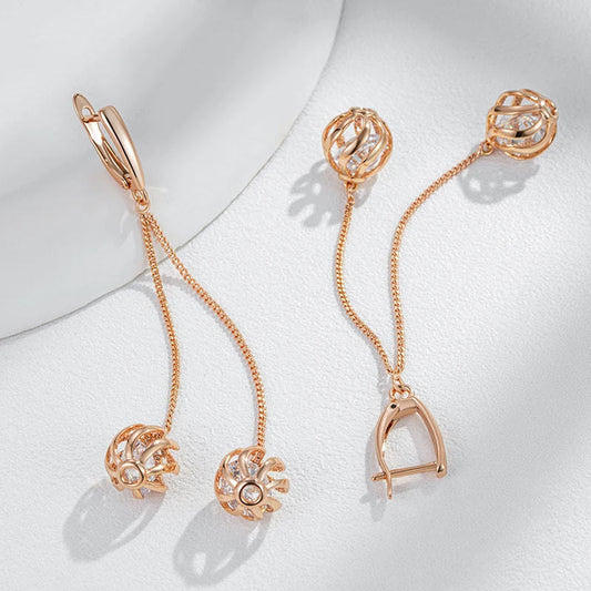 Korean And Japanese Simple Elegant Earrings Women