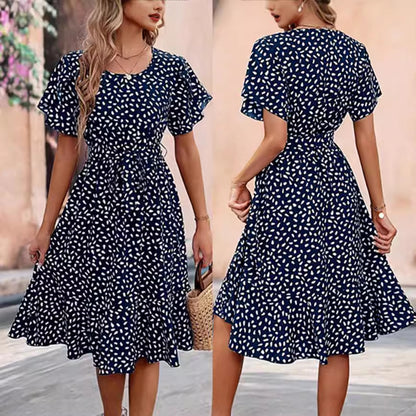 Special Offer European And American New Printing Dress