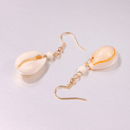 Women's Bohemian Conch Shell Temperament Earrings