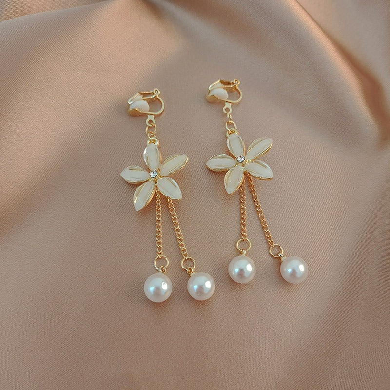 High-grade Pearl Ear Clip Without Pierced Ears