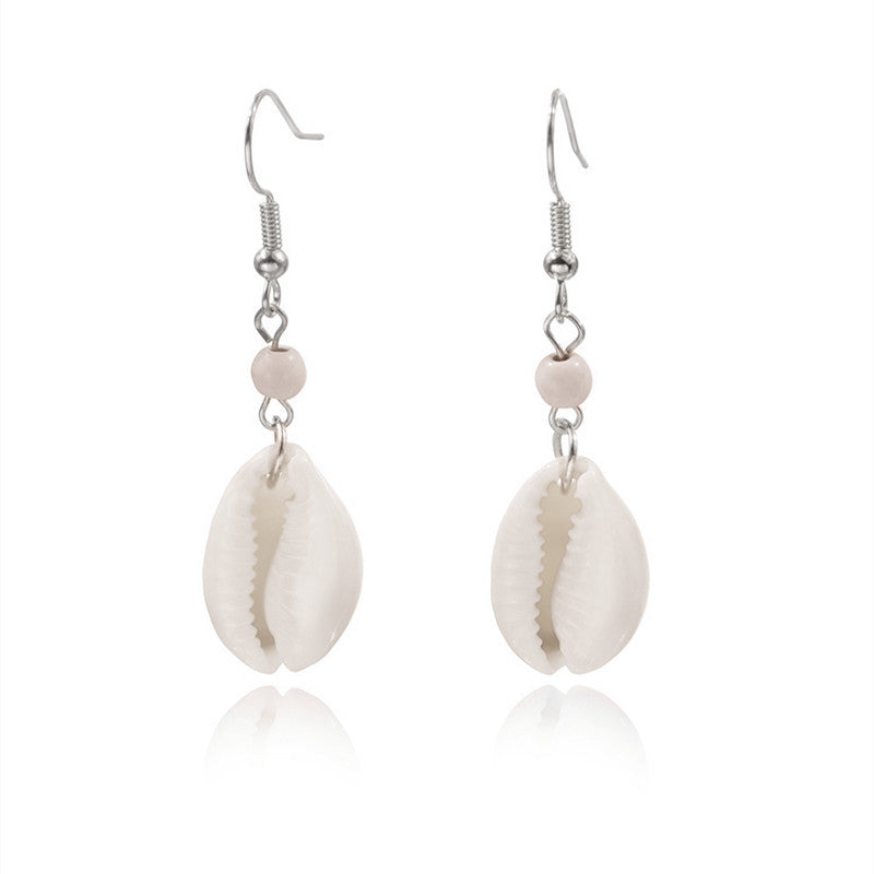 Women's Bohemian Conch Shell Temperament Earrings